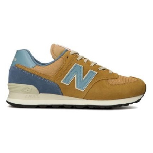 New Balance | Unisex Suede Plain Leather Logo Sneakers - Picture 3 of 9